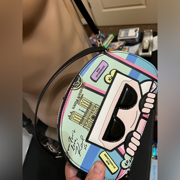 Karl Langerfeld Cross body bag with removalable strap - Picture 7 of 7